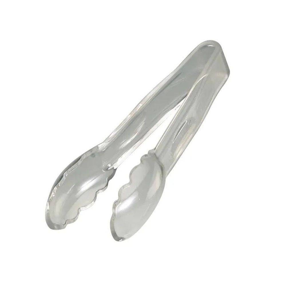 Cambro Camwear Clear Scallop Grip Tong, 6 Inch -- 12 Per Case