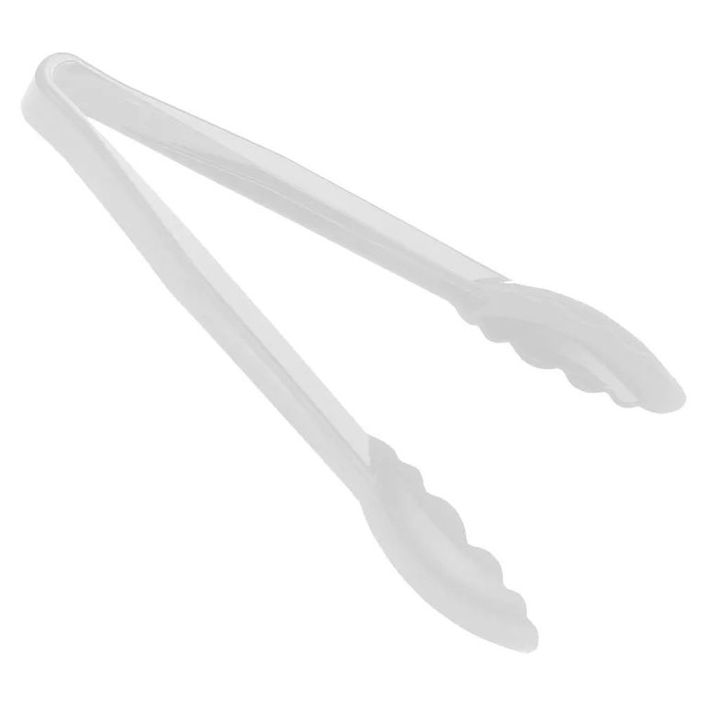 Cambro Camwear White Scallop Grip Tong, 9 Inch -- 12 Per Case
