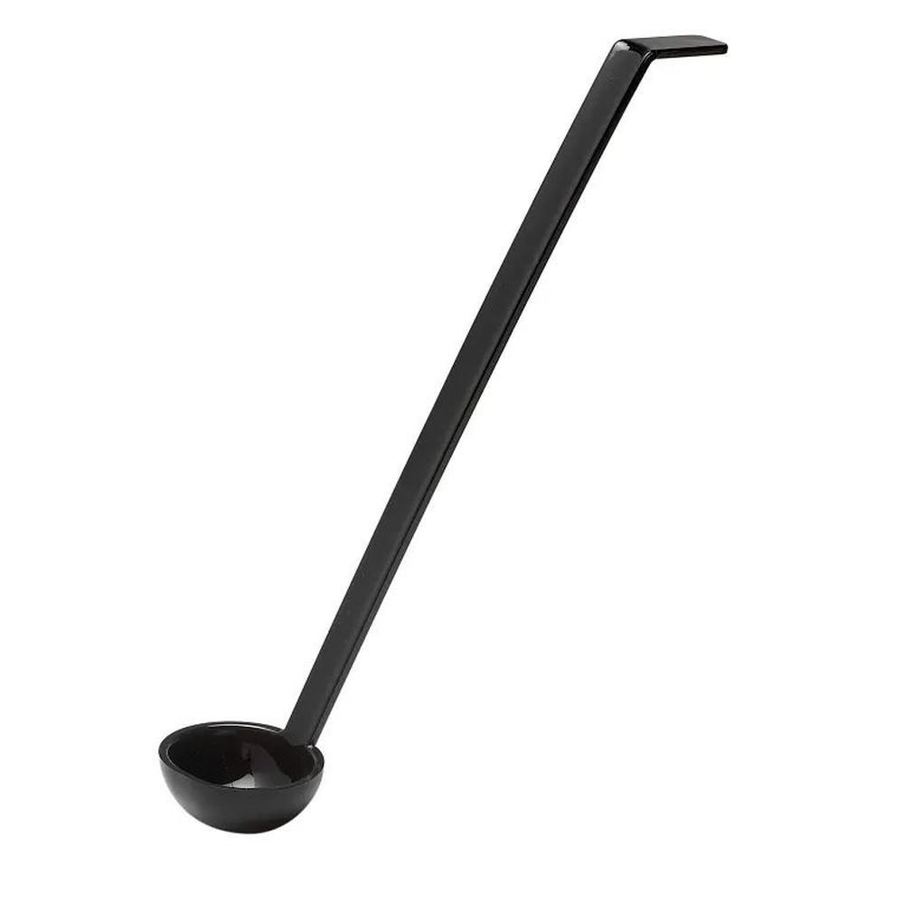 Cambro Camwear Black Polycarbonate 1 Ounce Plain Ladle, 13 Inch Length -- 12 Per Case