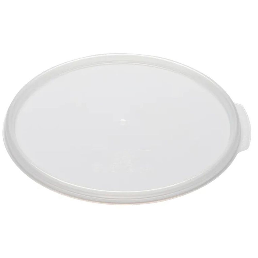 Cambro Camwear Translucent Round Seal Lid For 12, 18 And 22 Quart Food Storage Container -- 6 Per Case