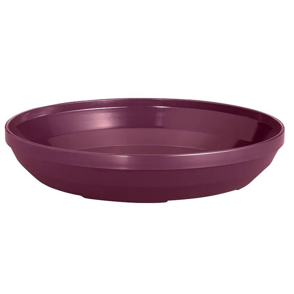 Cambro Shoreline Collection Cranberry Underliner For 9 1/2 Inch Pellet, 9 9/16 X 1 4/5 Inch -- 12 Per Case