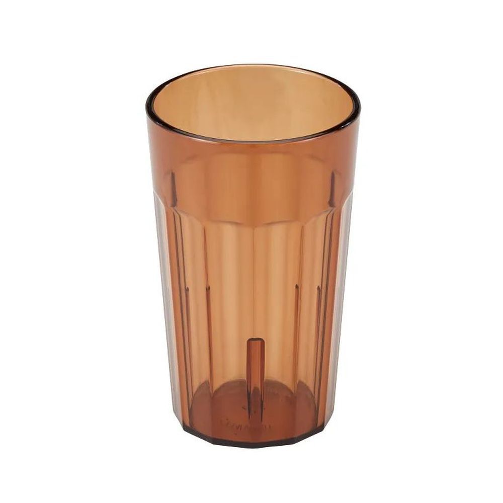 Cambro Amber San Plastic Newport Tumbler, 10 Ounce Capacity -- 36 Per Case
