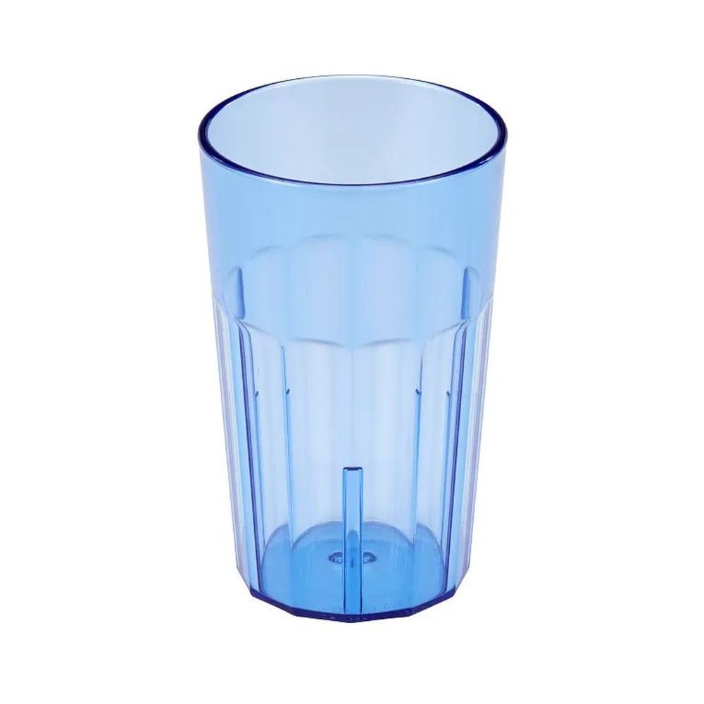 Cambro Slate Blue San Plastic Newport Tumbler, 14 Ounce Capacity -- 36 Per Case