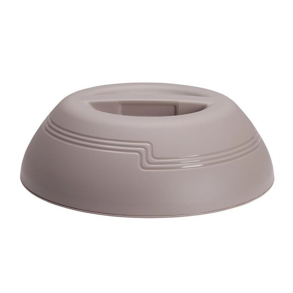 Cambro Shoreline Collection Wheat Insulated Dome Cover For 9 Inch Plate, 10 Inch Dia. X 3 3/16 Inch Height -- 12 Per Case