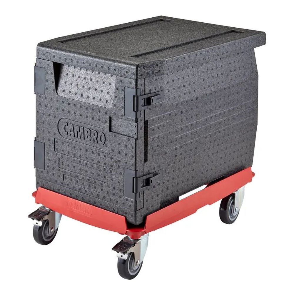 Cambro Cam Gobox Black Insulated Front Loading Food Pan Carrier, 25.2 X 17.3 X 18.7 Inch