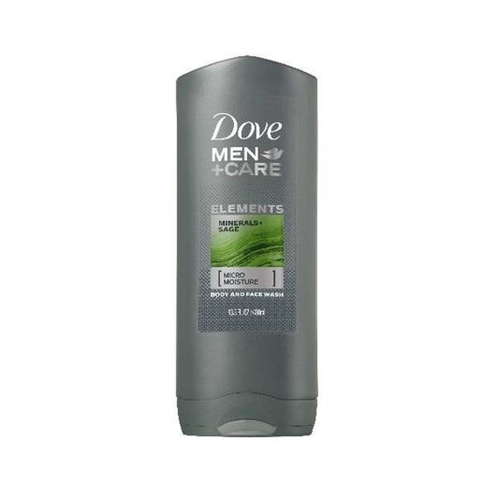 Dove Men Plus Care Reviving Minerals And Sage Body And Face Wash, 13.5 Fluid Ounce -- 6 Per Case