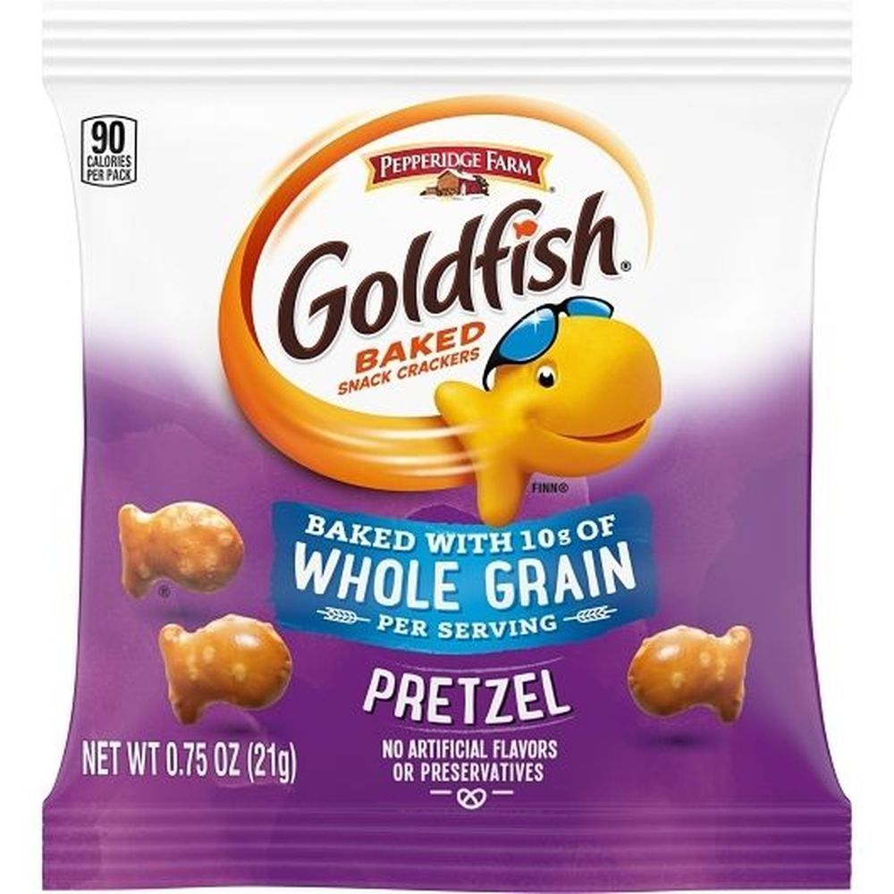 Pepperidge Farms Pretzel Goldfish, 0.75 Ounce -- 300 Per Case