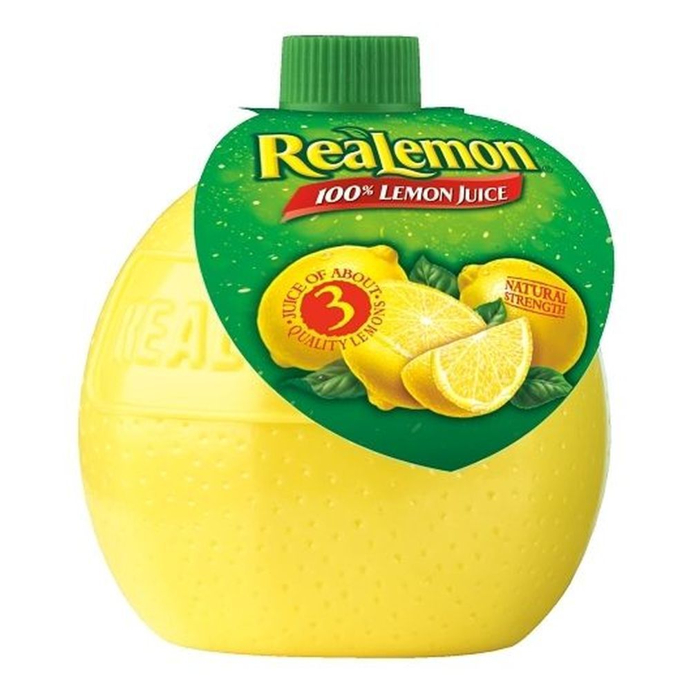 Realemon Squeeze Bottle Juice, 4.5 Ounce -- 24 Per Case