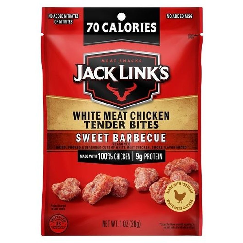 Jack Link's Sweet Barbeque Chicken Tender Bites, 1 Ounce -- 48 Per Case