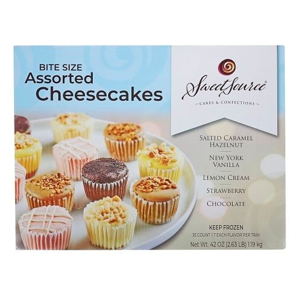 Sweetsource Assortment Mini Cheesecake, 1.2 Ounce -- 105 Per Case