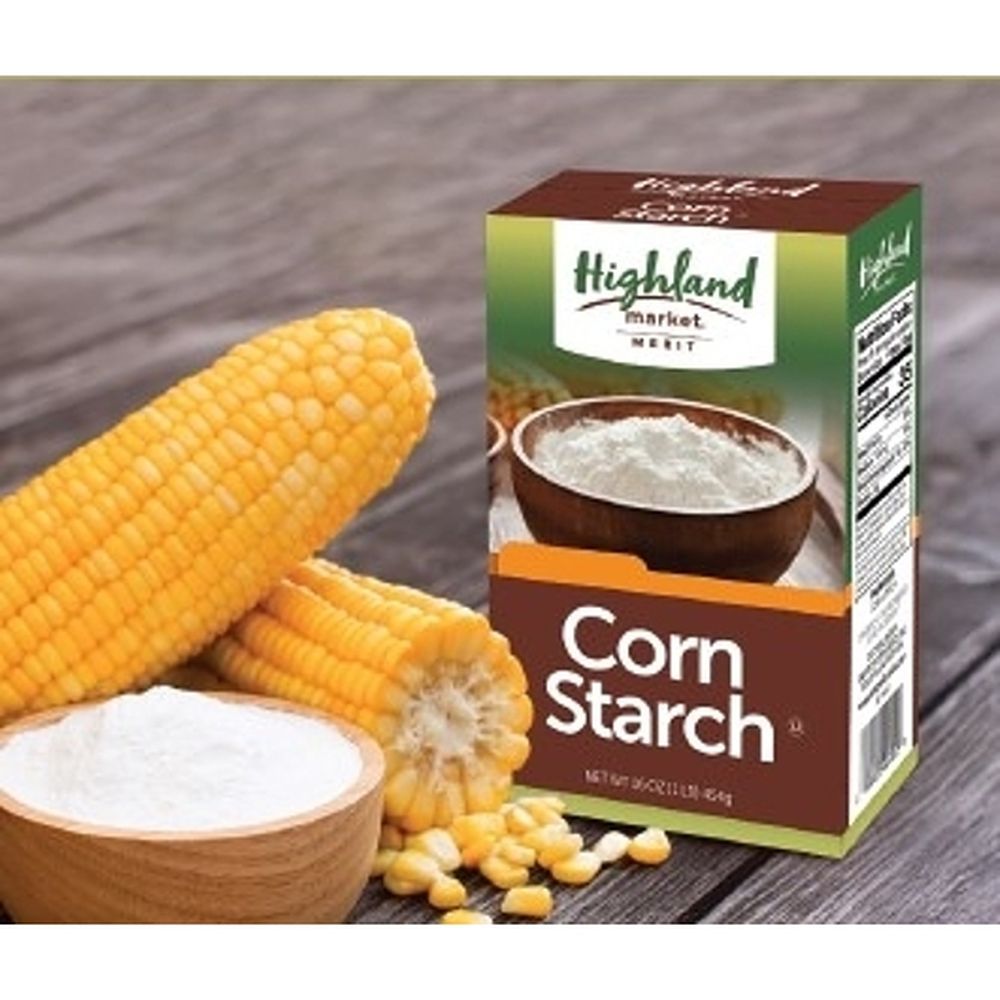 Highland Market Merit Corn Starch, 25 Pound