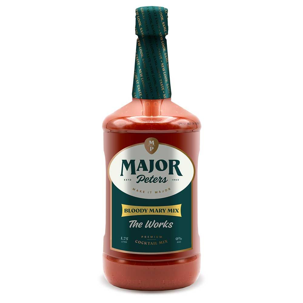 Major Peters' The Works Bloody Mary Mix, 1.75 Liter -- 6 Per Case
