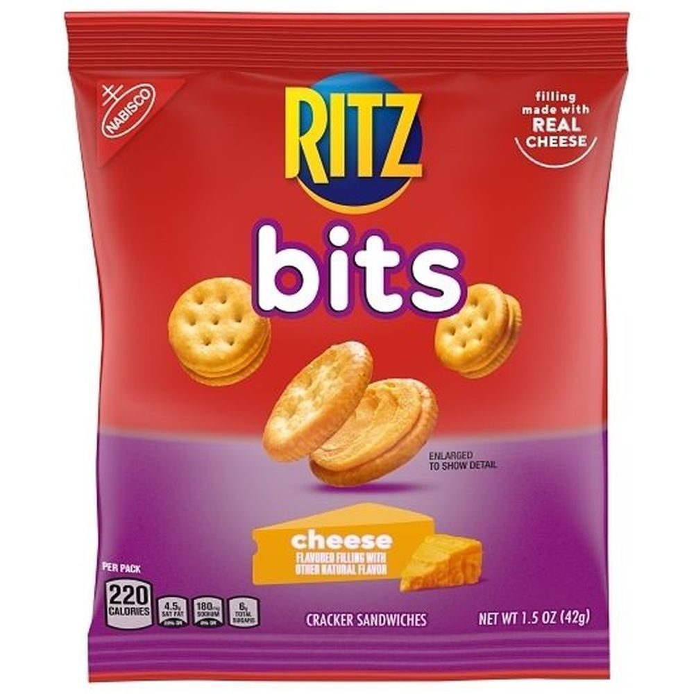 Ritz Bits Cheese Cracker, 1.5 Ounce -- 60 Per Case