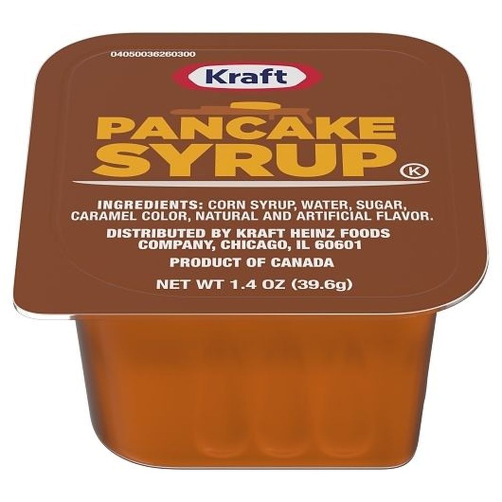 Kraft Single Serve Pancake Syrup Dip Cup, 1.4 Ounce -- 120 Per Case