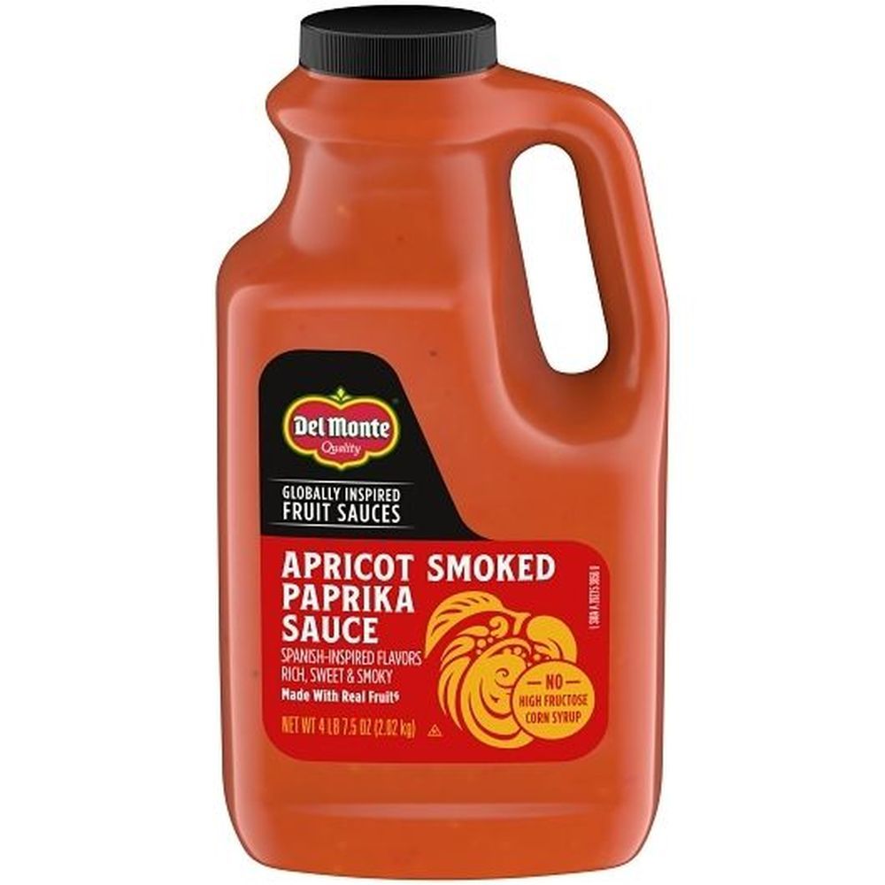 Del Monte Apricot Smoked Paprika Sauce, 64 Ounce -- 4 Per Case