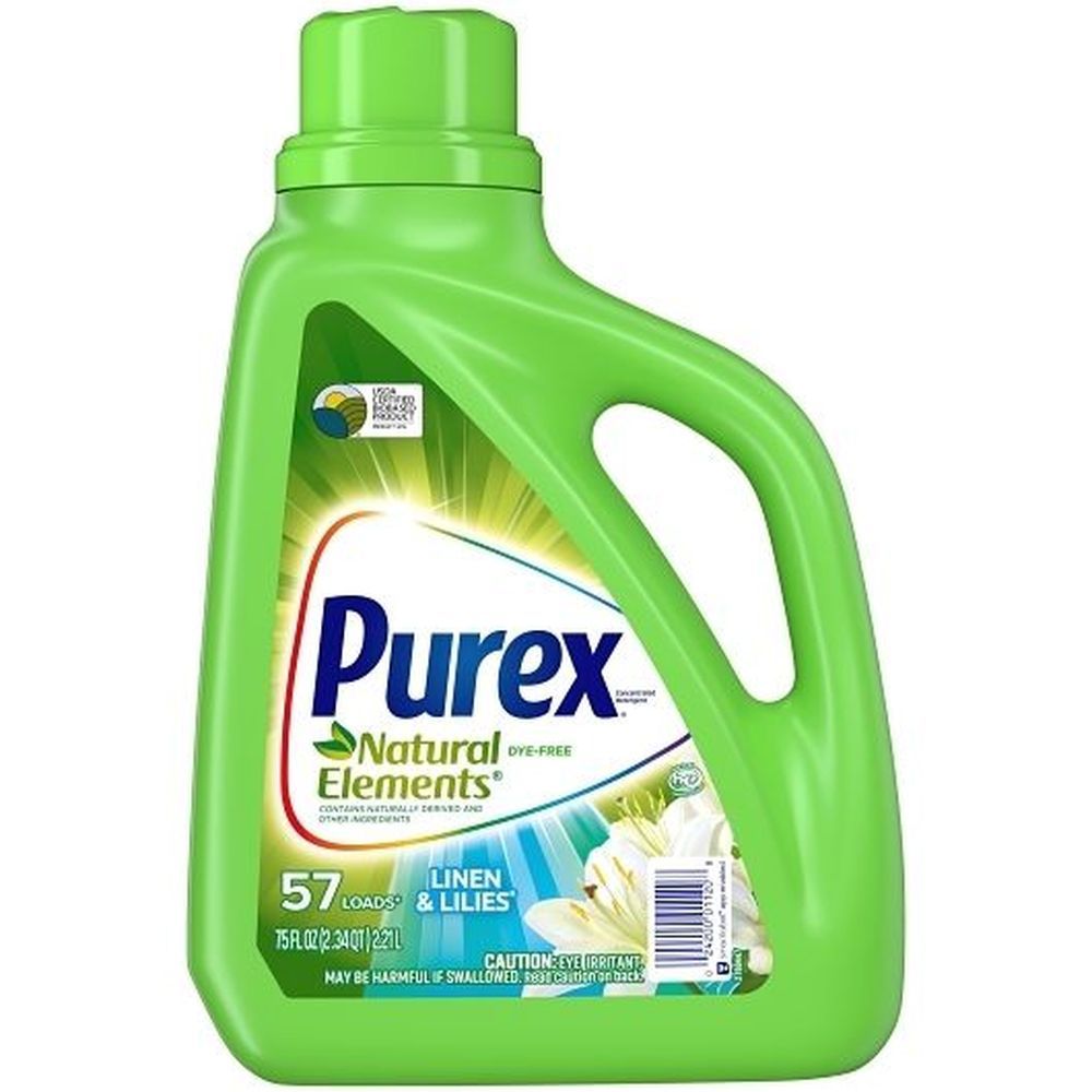 Purex Natural Elements Linen And Lilies Liquid Detergent, 75 Fluid Ounce -- 6 Per Case