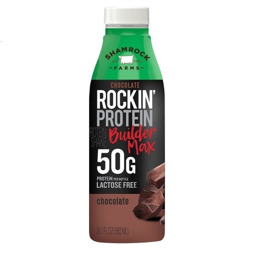 Rockin Protein Builder Max Chocolate Milk, 1.25 Pound -- 12 Per Case