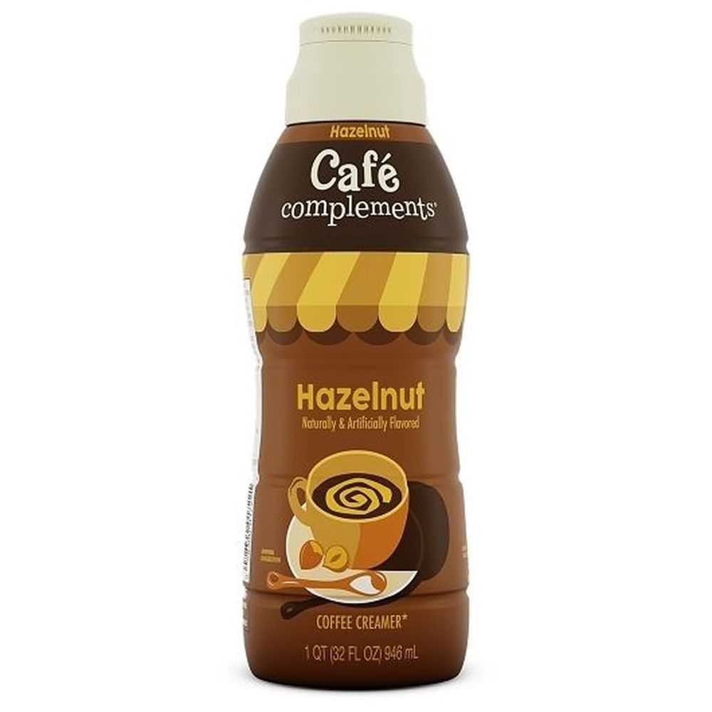 Cafe Complements Hazelnut Coffee Creamer, 32 Fluid Ounce -- 6 Per Case