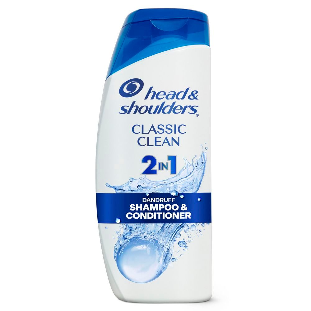Head And Shoulders Classic Clean 2 In 1 Dandruff Shampoo And Conditioner, 20.70 Fluid Ounce -- 4 Per Case