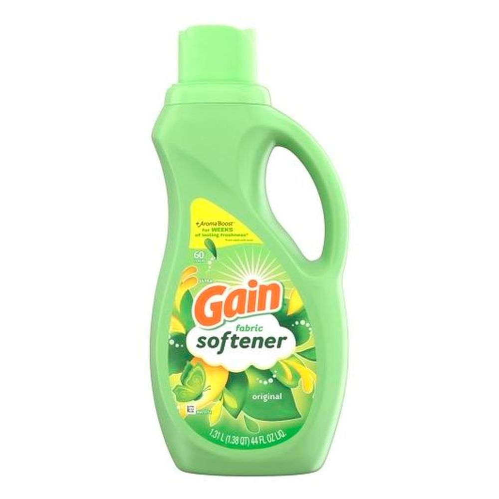 Gain Original Scent Liquid Fabric Softener, 44 Fluid Ounce -- 6 Per Case