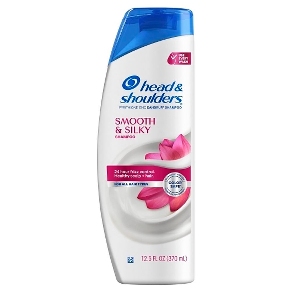 Head And Shoulders Smooth And Silky Anti Dandruff Shampoo, 12.5 Fluid Ounce -- 6 Per Case