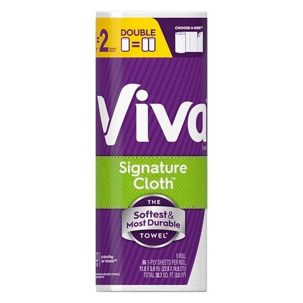 Viva Signature Cloth Towels, 86 Count -- 24 Per Case