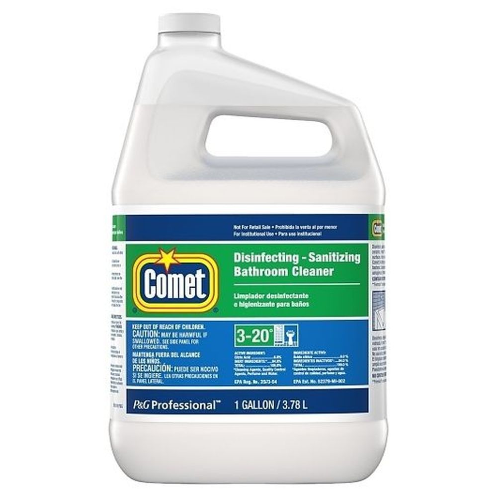 Comet Professional Disinfecting-sanitizing Bathroom Cleaner, 1 Gallon -- 3 Per Case
