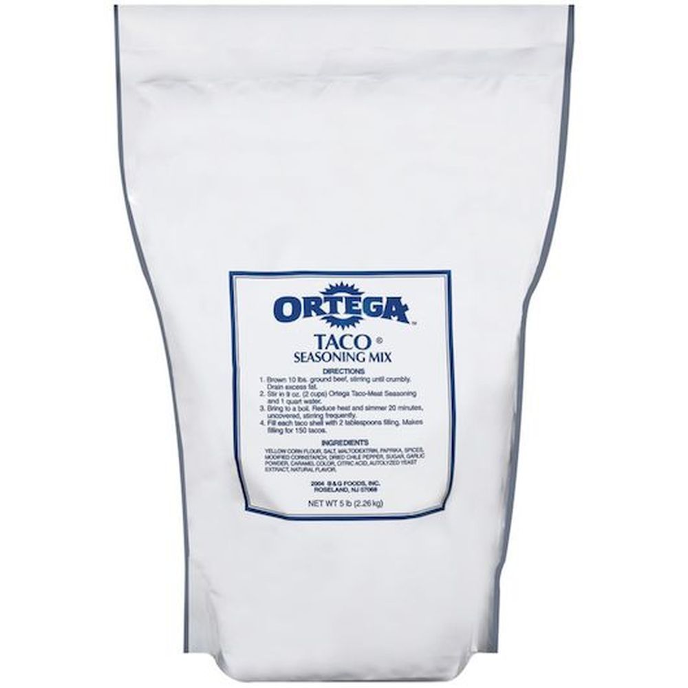 Ortega Taco Meat Seasoning Mix, 5 Pound