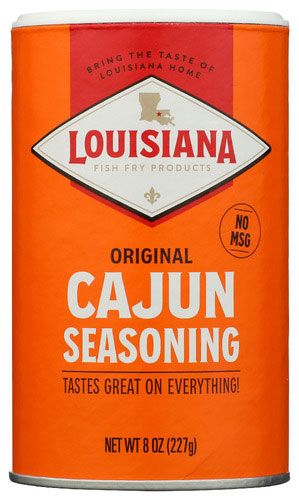 Louisiana Fish Fry Products Cajun Seasoning, 8 Ounce -- 12 Per Case