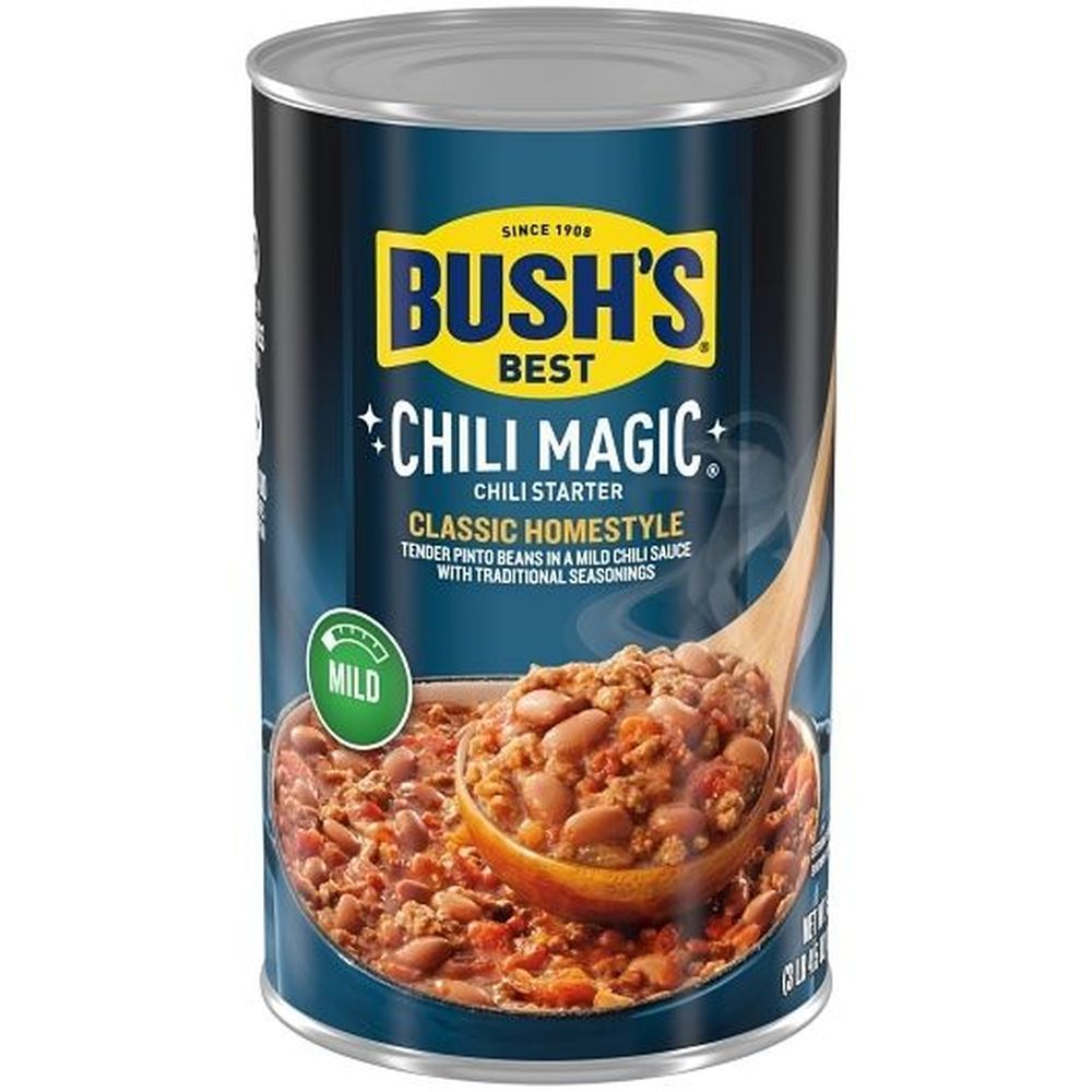 Bush's Best Chili Magic Classic Homestyle Chili Starter, 52.5 Ounce -- 6 Per Case