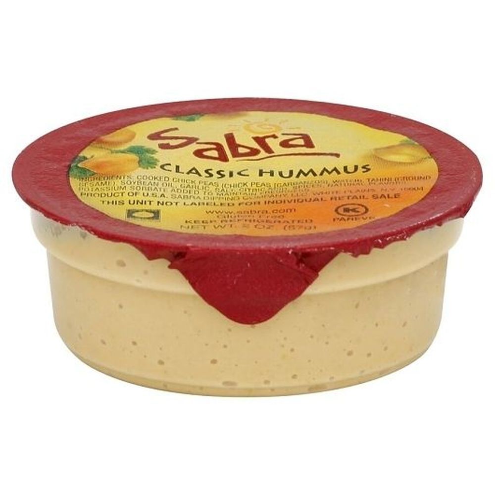 Sabra Classic Grab And Go Hummus, 2 Ounce -- 48 Per Case