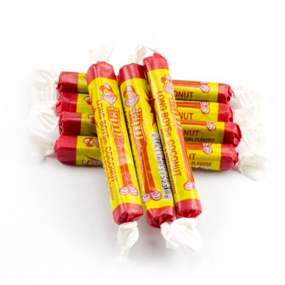 Long Boys Coconut Candy, 48 Count -- 24 Per Case