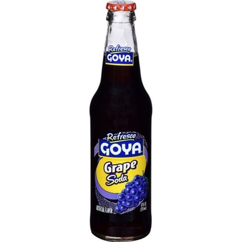 Goya Grape Soda, 12 Fluid Ounce -- 24 Per Case