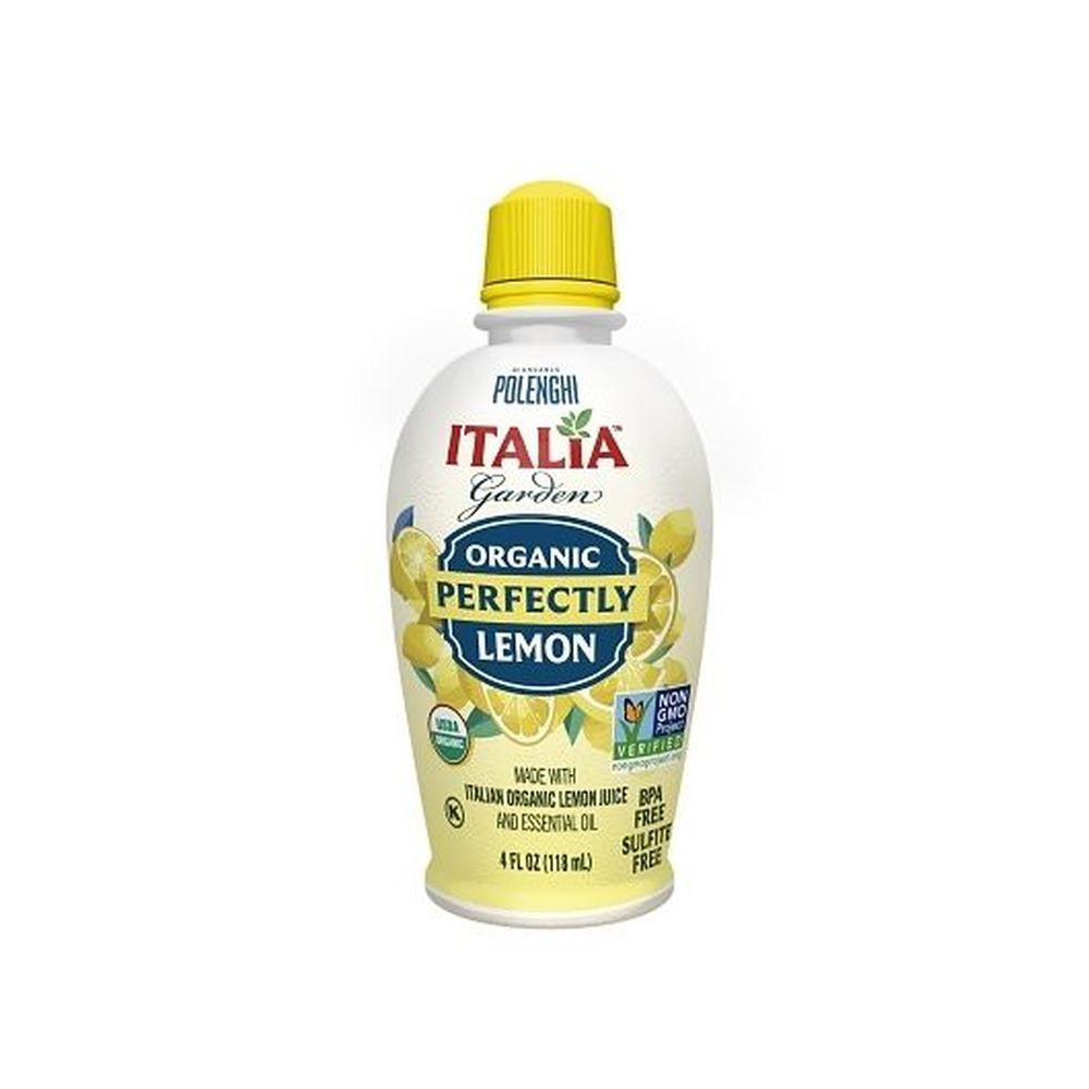 Concord Foods Organic Perfectly Lemon Juice, 4 Fluid Ounce -- 24 Per Case