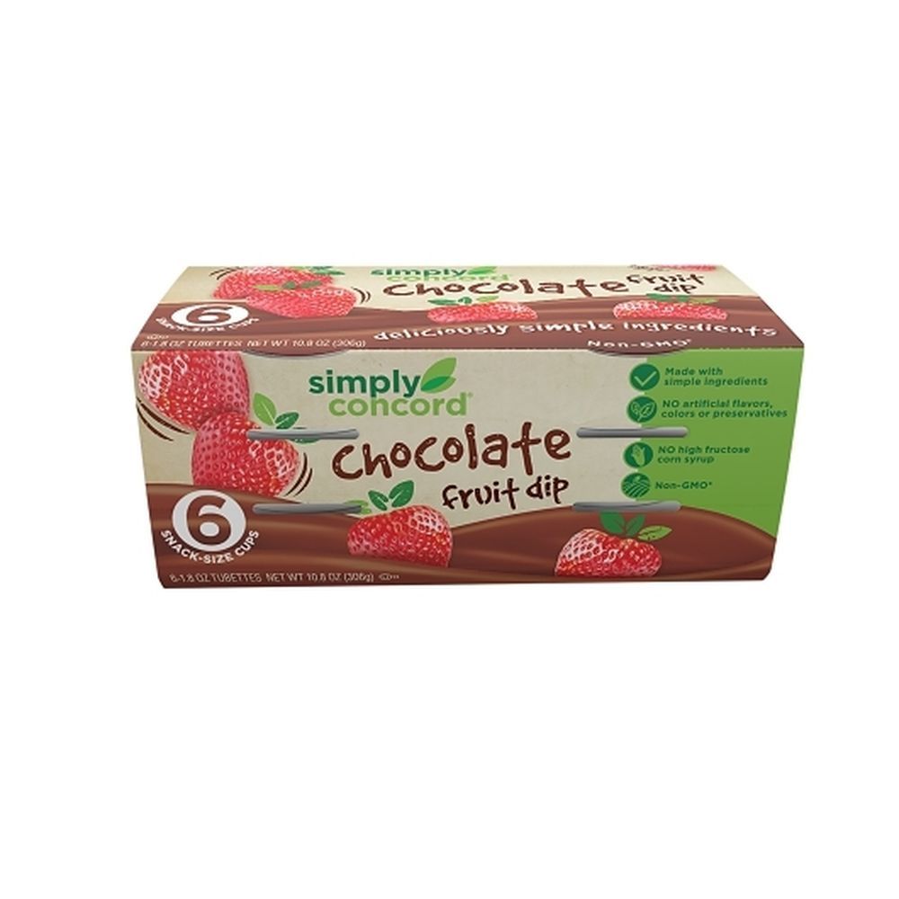 Simply Concord Chocolate Fruit Dip, 10.8 Ounce -- 12 Per Case
