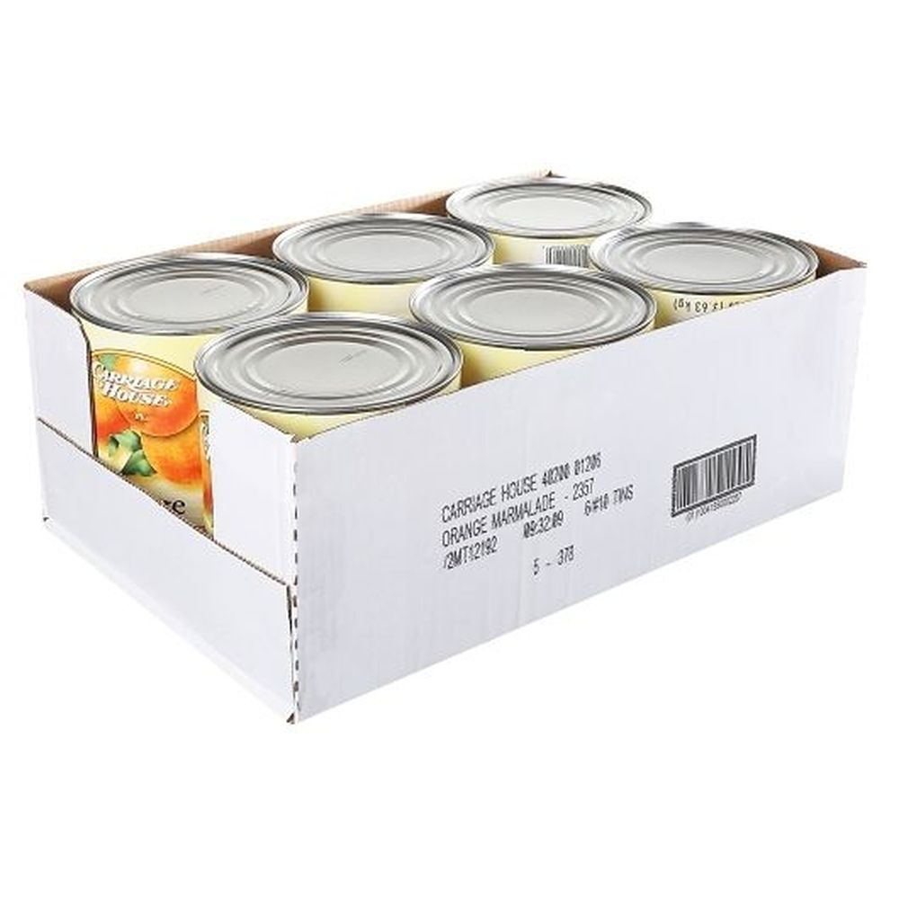 Carriage House Orange Marmalade, 8 Pound -- 6 Per Case