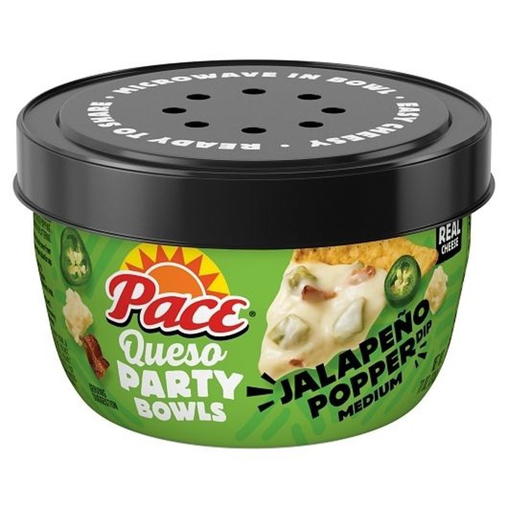 Pace Jalapeno Popper Queso Dip, 11 Ounce -- 8 Per Case