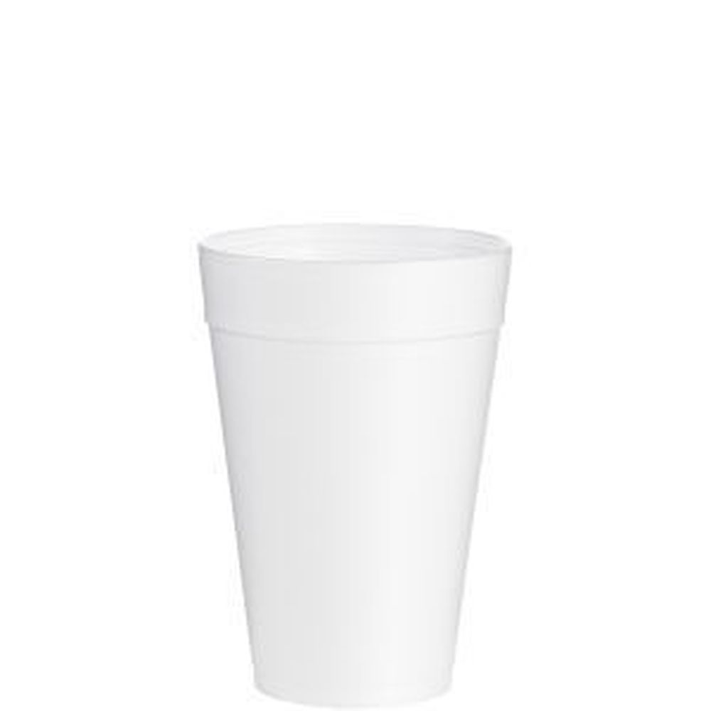 J Cup White Eps Insulated Foam Cup, 32 Ounce Capacity -- 500 Per Case