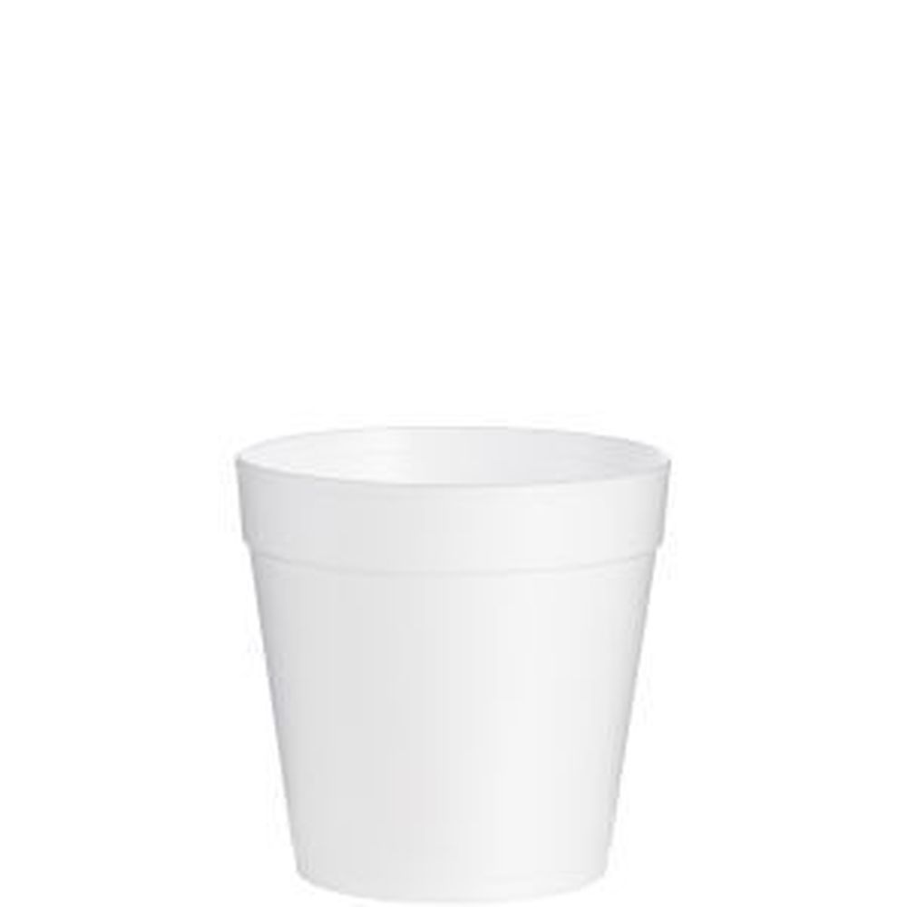 J Cup White Eps Insulated Foam Container, 32 Ounce Capacity -- 500 Per Case