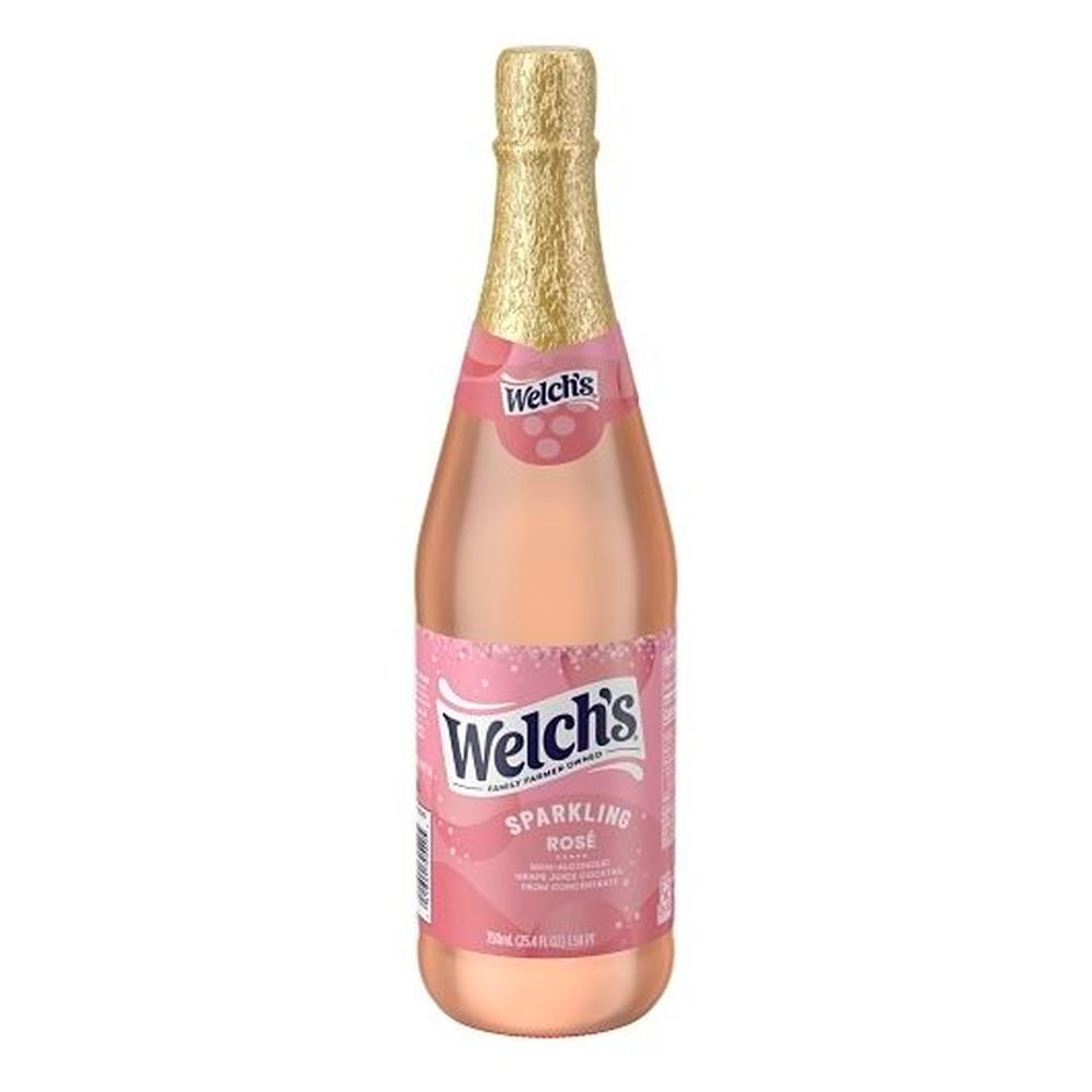 Welch's Sparkling Rose Juice, 25.4 Fluid Ounce -- 12 Per Case