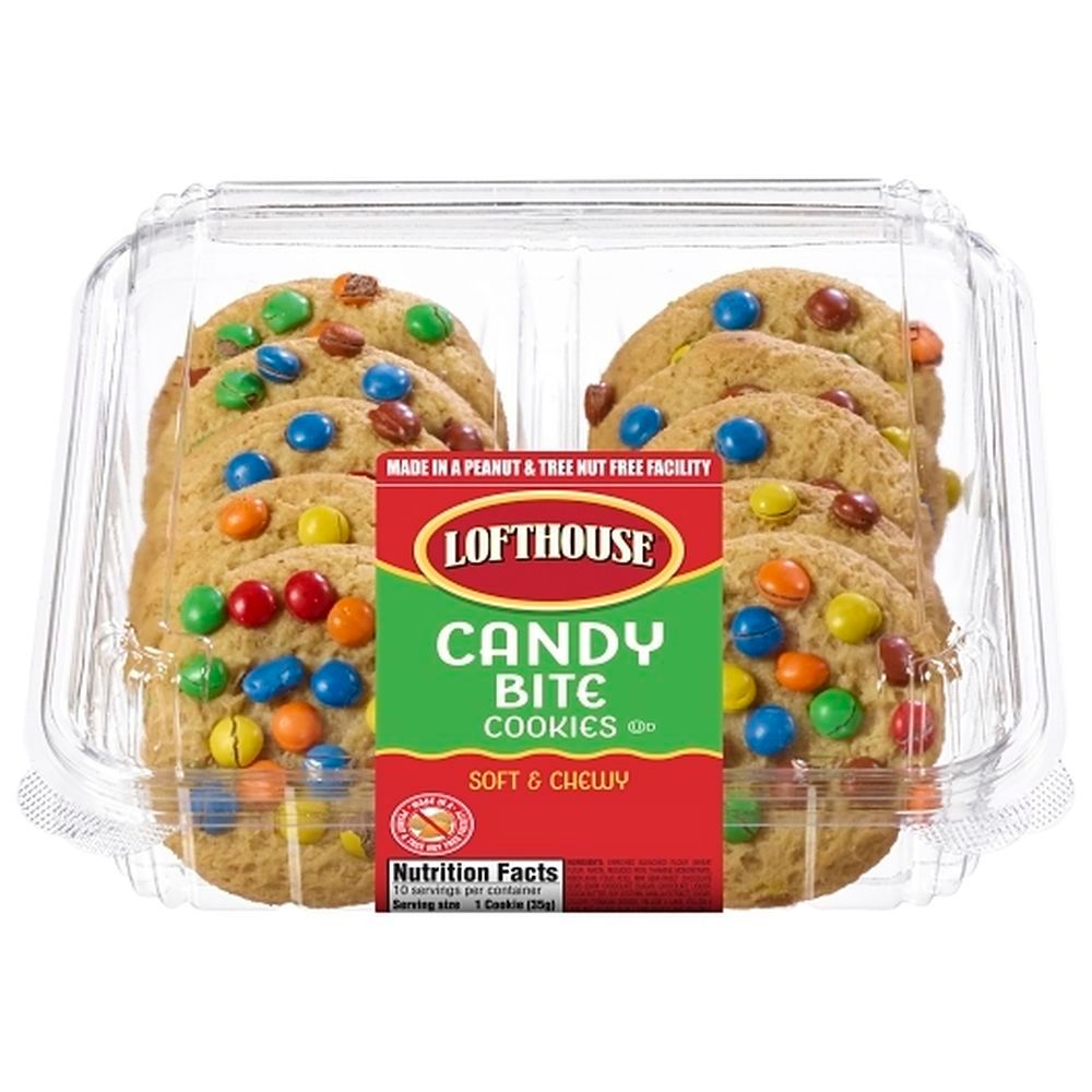 Lofthouse Soft And Chewy Candy Bit Cookies, 12.5 Ounce -- 12 Per Case