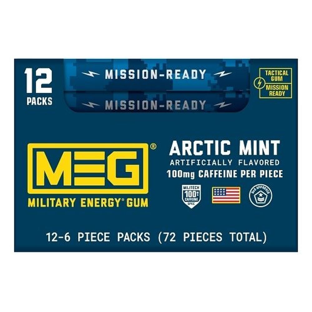Meg Arctic Mint Gum, 5 Count -- 192 Per Case