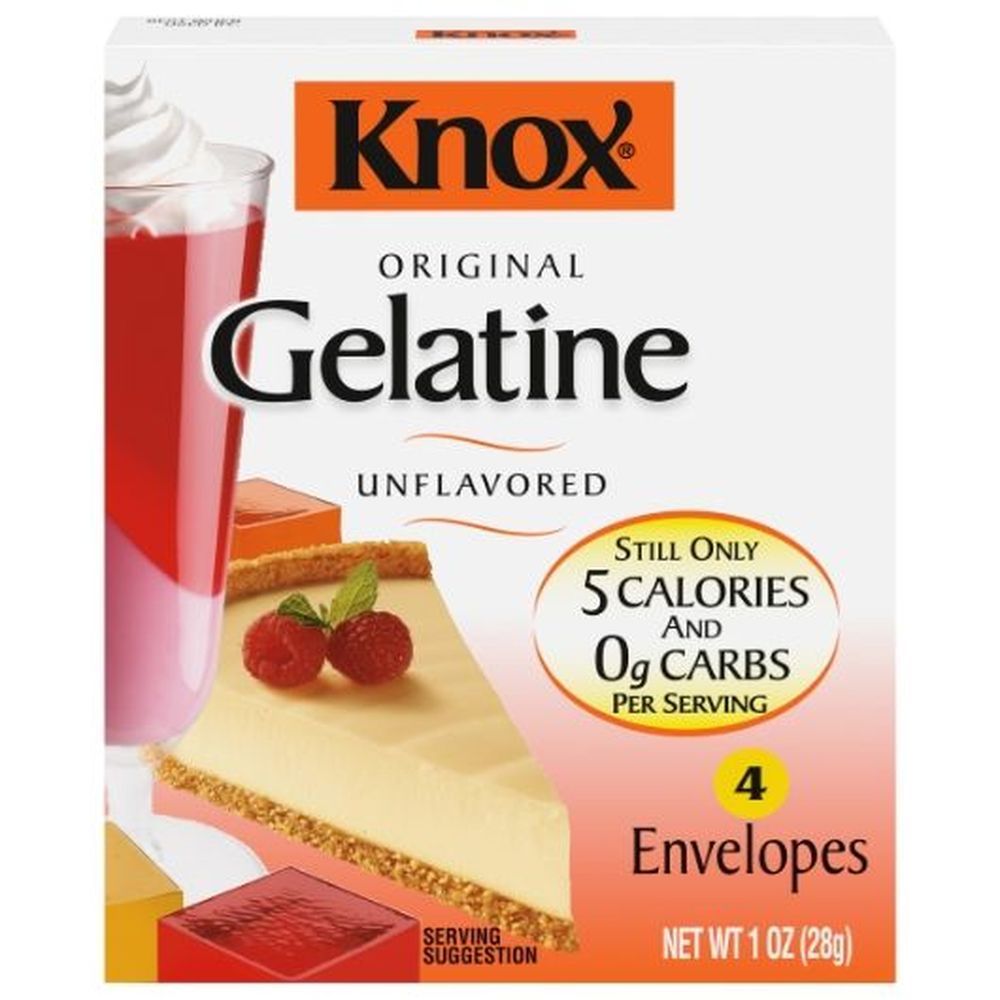 Knox Unflavored Gelatin, 1 Ounce -- 48 Per Case