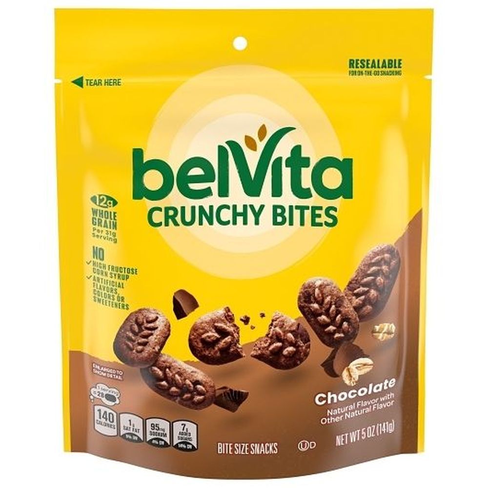 Belvita Crunchy Chocolate Bites, 5 Ounce -- 6 Per Case