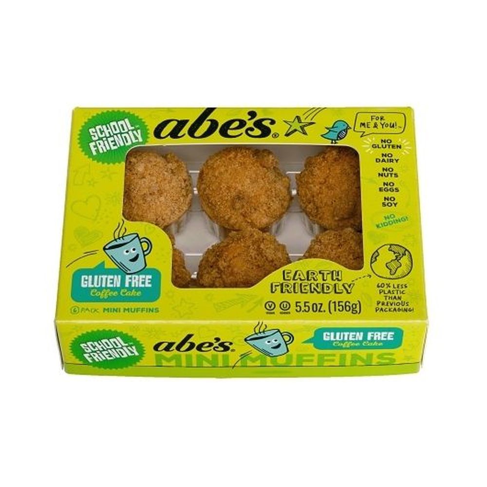Abe's Coffee Cake Muffins, 5.5 Ounce -- 6 Per Case