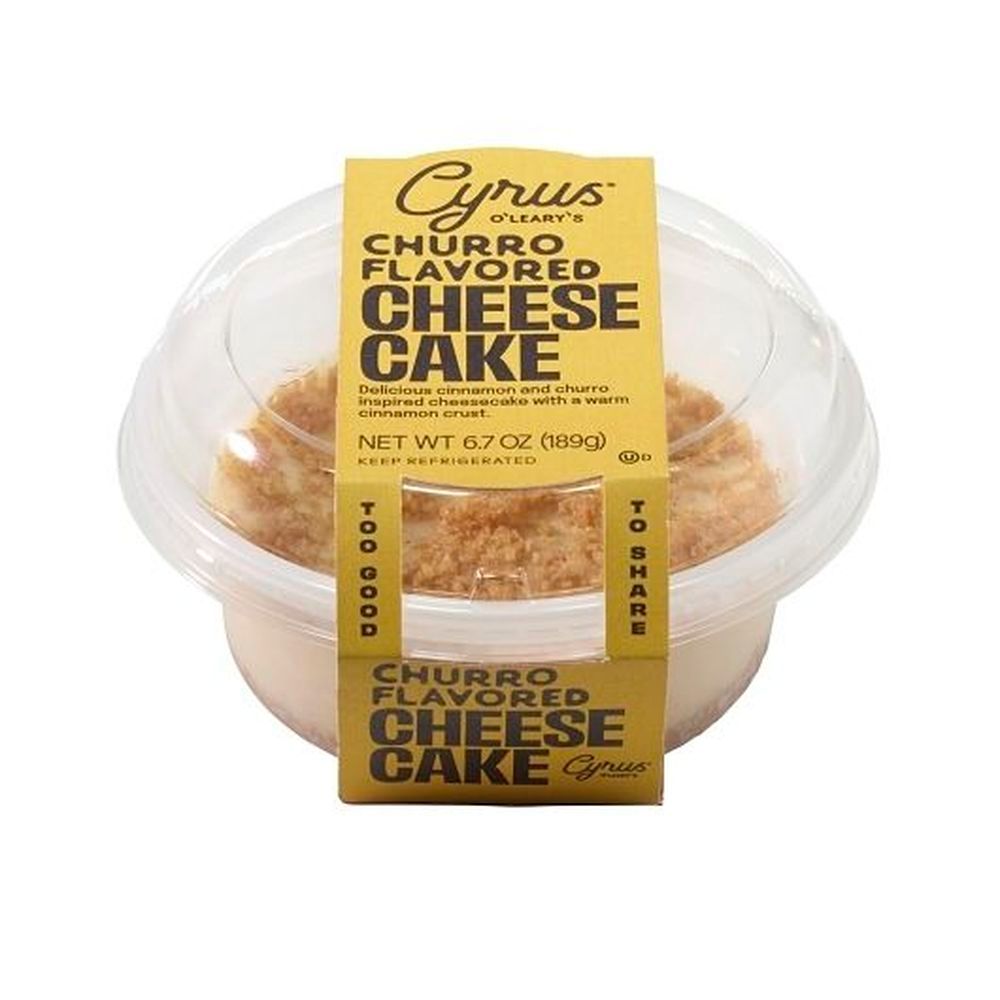 Cyrus O'leary's Mini Churro Flavored Cheesecake, 0.42 Pound -- 8 Per Case