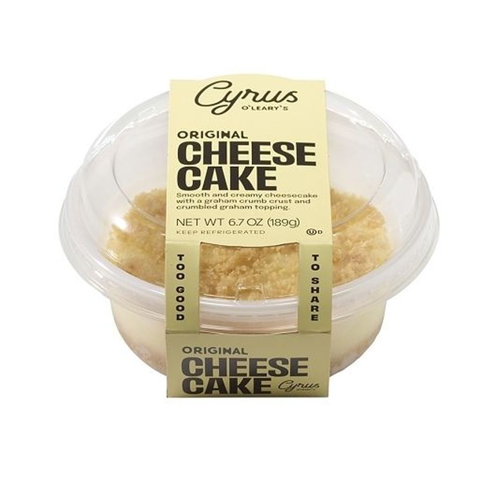 Cyrus O'leary's Mini Original Cheesecake, 0.42 Pound -- 8 Per Case