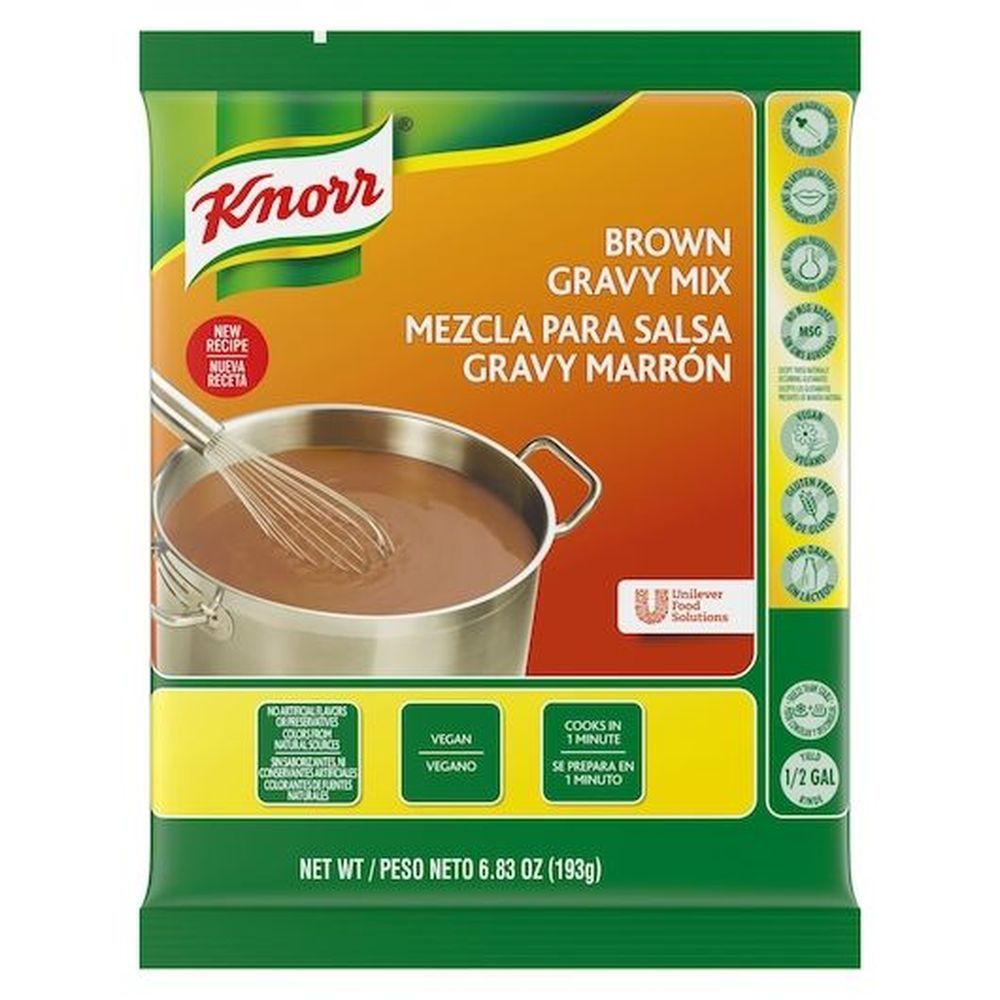 Knorr Professional Brown Gravy Mix, 6.83 Ounce -- 6 Per Case