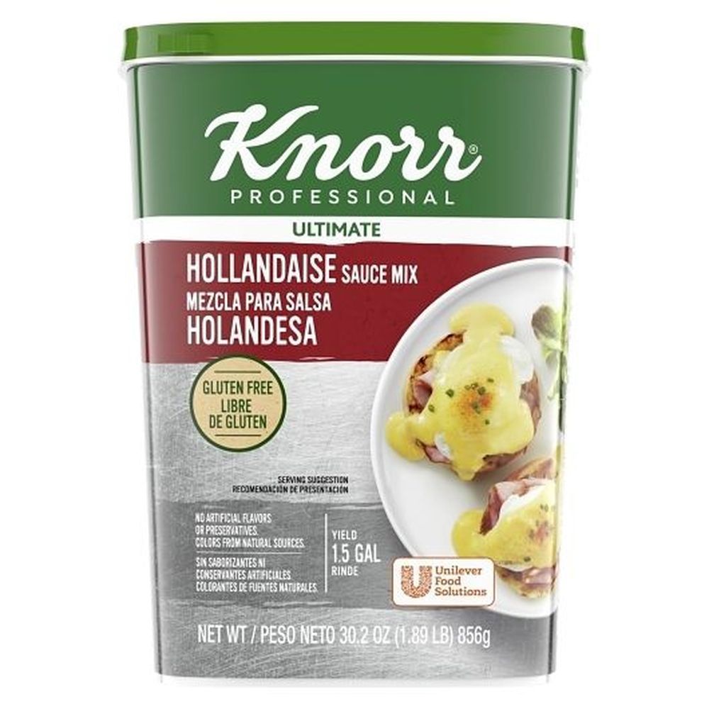 Knorr Professional Ultimate Gluten-free Hollandaise Sauce Mix, 1.5 Pound -- 4 Per Case