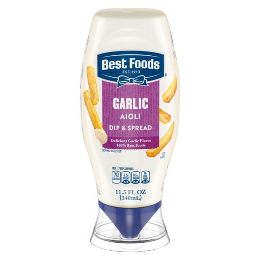Best Foods Garlic Aioli, 11.5 Ounce -- 12 Per Case